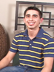 Beauty str8 guy in first solo video