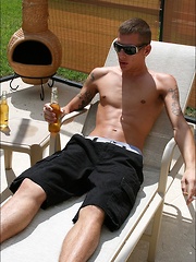 Boys sucking and fucking after friendly beer drinking