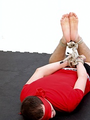 Devin Moss in gay bounding scene