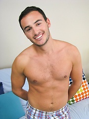 Fraternity jock from footbal team jerking for money