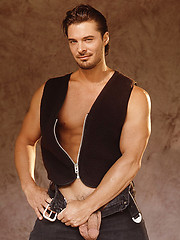 Smiley gay in his first adult photo session