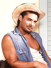 Smiley gay in his first adult photo session