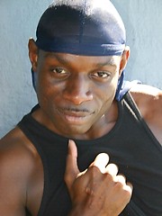 Black guy shows his huge schlong