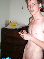 Gay amateur boy performs softcore posing