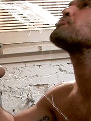 Damien Crosse and Manuel in dirty pissing scene