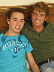 Two sexy amateur guys sucking and fucking in the Tylers Room