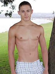 Virgin boy Keith in his first adult pics