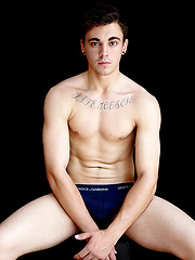 New Cocky Bad Boy Asher Jerks Off